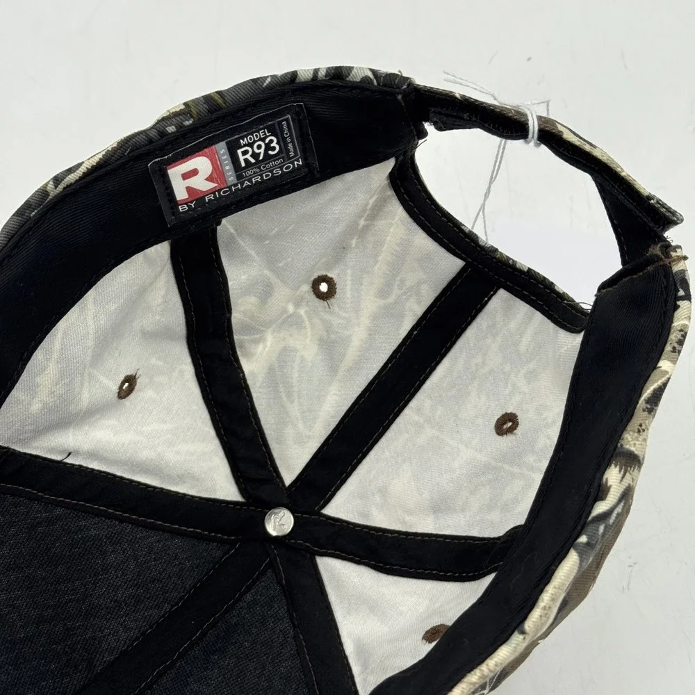 Richardson R93 Camo Leaf‎ Print Cotton Baseball Cap Outdoor Hunting